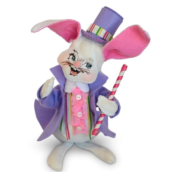 6" Easter Parade Boy Bunny - Picture 1 of 2